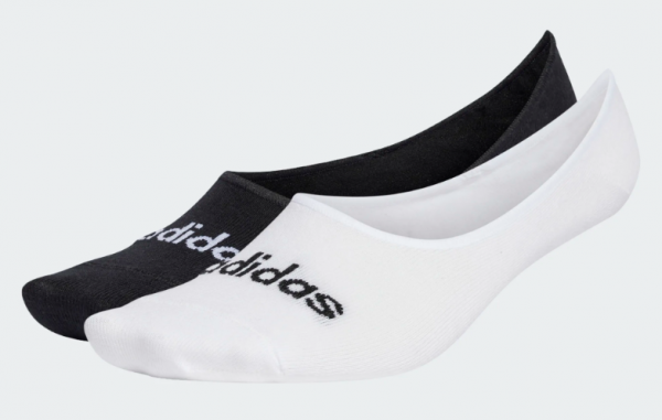 adidas Ballerina Socken 2 Paar - schwarz/weiß