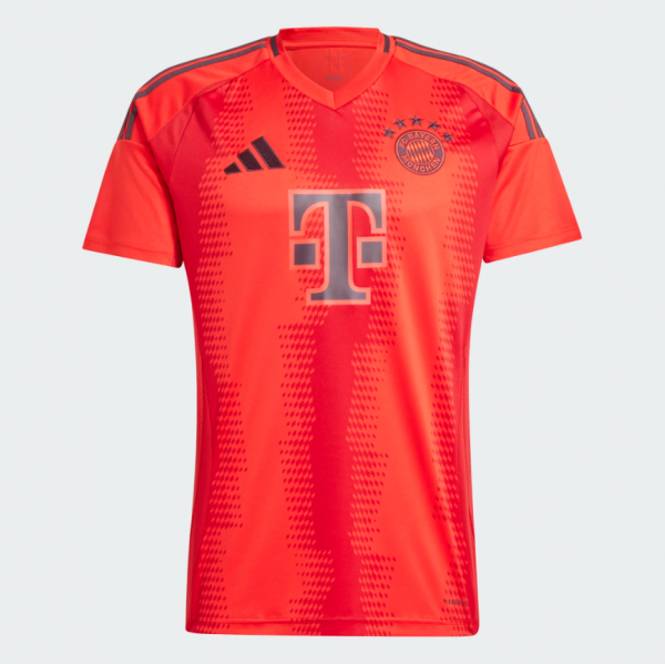 adidas FC Bayern München Heimtrikot 24/25 - rot/schwarz