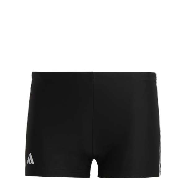 adidas 3 Streifen Badehose - schwarz