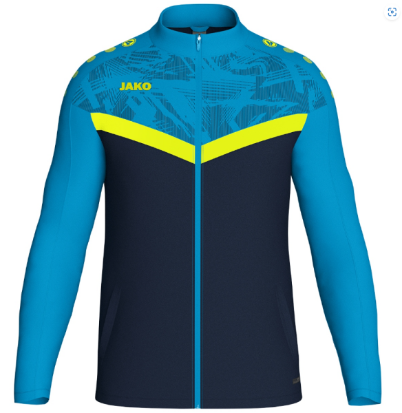 JAKO Polyesterjacke Iconic - blau/gelb