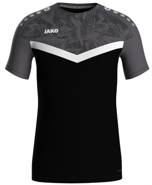 Jako Trainingsshirt Iconic - schwarz/ anthrazit