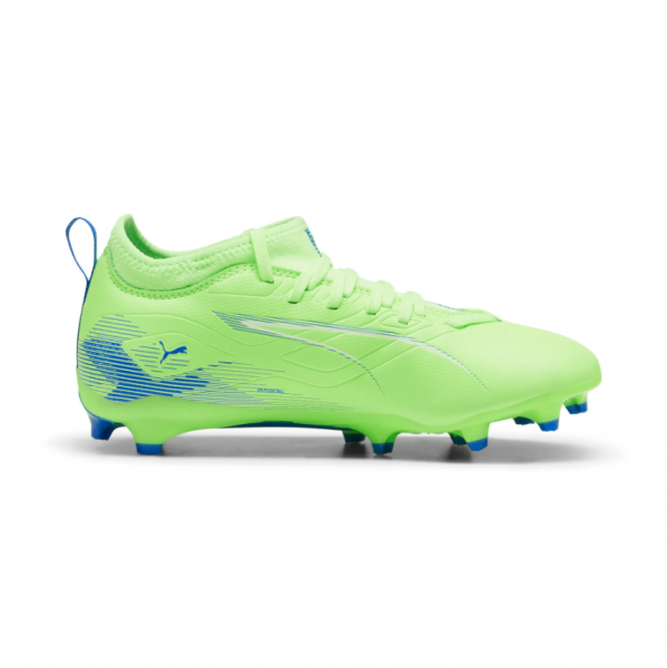 Puma Ultra 5 Match FG/AG Kinder - neongrün/blau