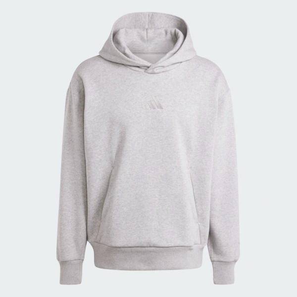 adidas ALL SZN Fleece Hoodie Herren - hellgrau