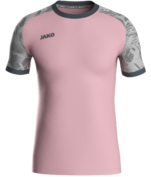 Jako Trikot Iconic KA Kinder - grau/ rosa