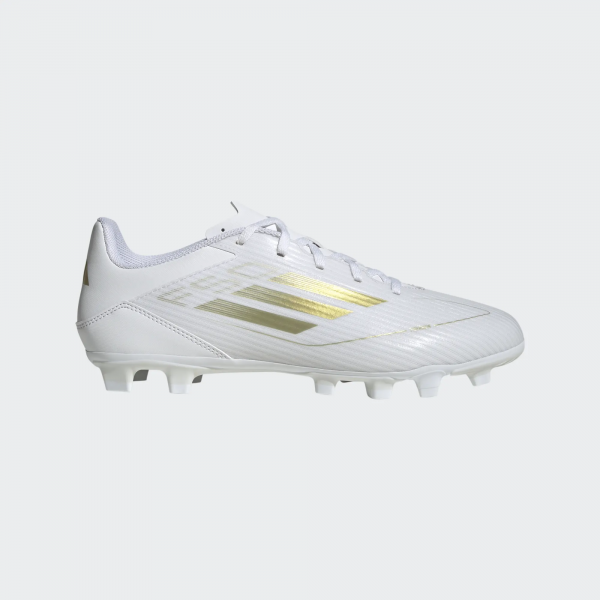 adidas F50 Club FxG - weiß/gold