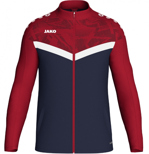 Jako Polyesterjacke Iconic - navy/ rot