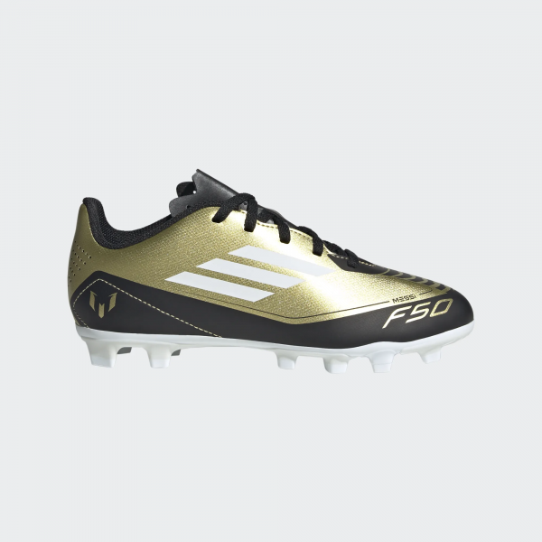 adidas F50 Club FxG Messi Jr - schwarz/gold