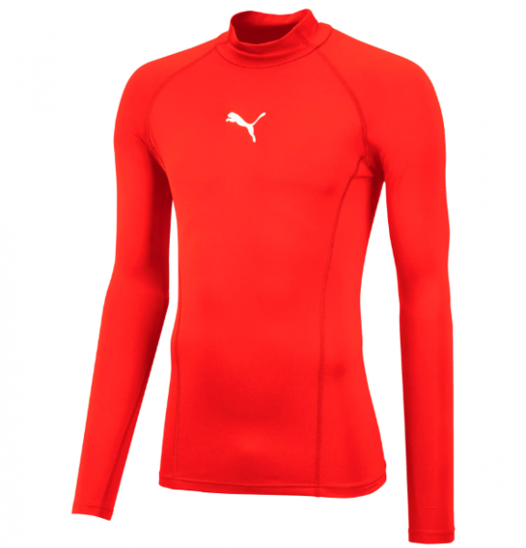 Puma LIGA Baselayer Tee langarm - rot