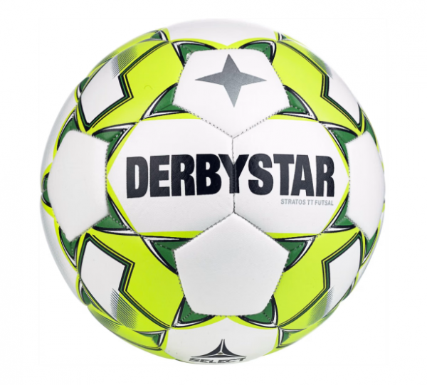 Derbystar Futsal Stratos TT v23 Gr. 4 - weiß/ grün