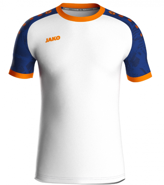 Jako Trikot Iconic KA Kinder - weiß/ neonorange