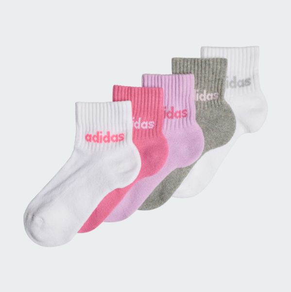 adidas Knöchelsocken Kinder 5er Pack - bunt