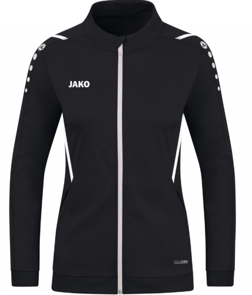 Jako Polyesterjacke Challenge Damen - schwarz