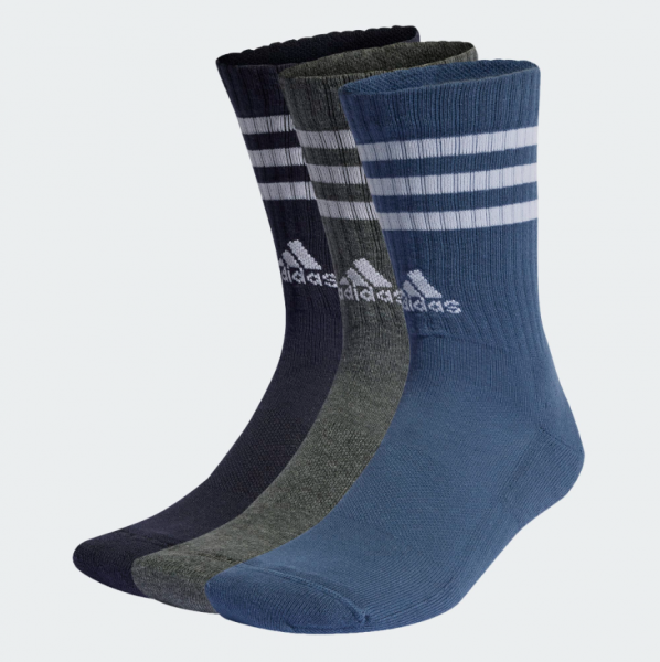 adidas 3-Streifen Cushioned Crew Socken