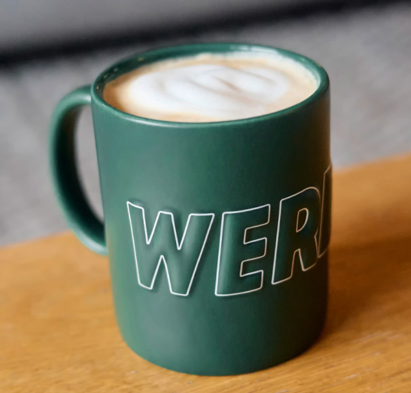 Werder Bremen Tasse Werder grün