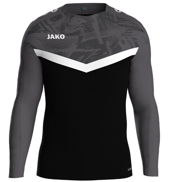 Jako Sweatshirt Iconic - schwarz/ anthrazit