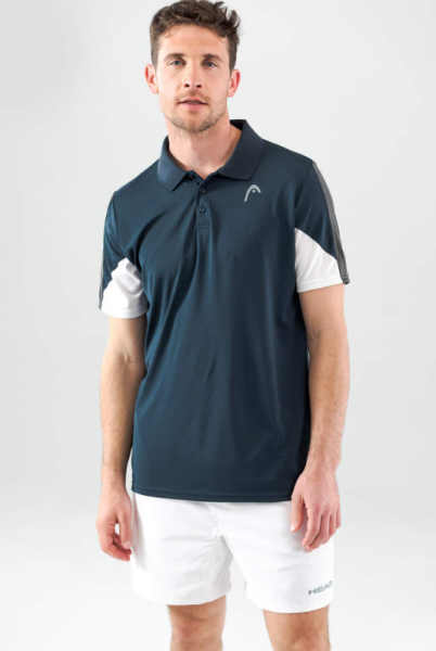 HEAD Club 22 Tech Poloshirt-dunkelblau