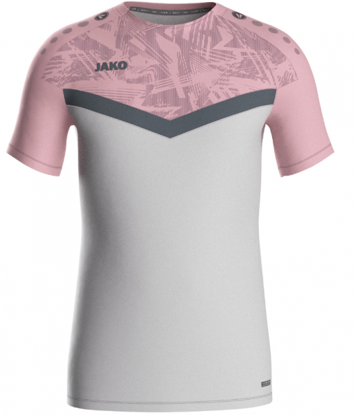 Jako Trainingsshirt Iconic - grau/ rosa