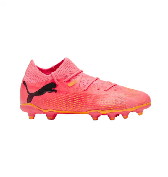 Puma Future 7 Match FG/AG Jr - orange/pink