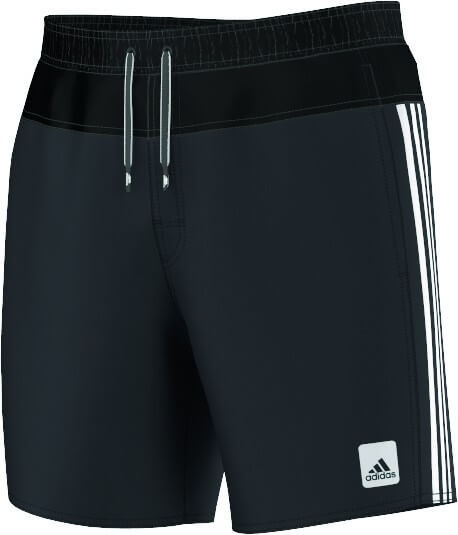 adidas YG 3S Badeshort - grau