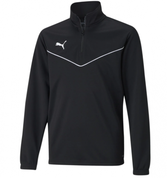 Puma teamRISE Trainingstop Kids - schwarz