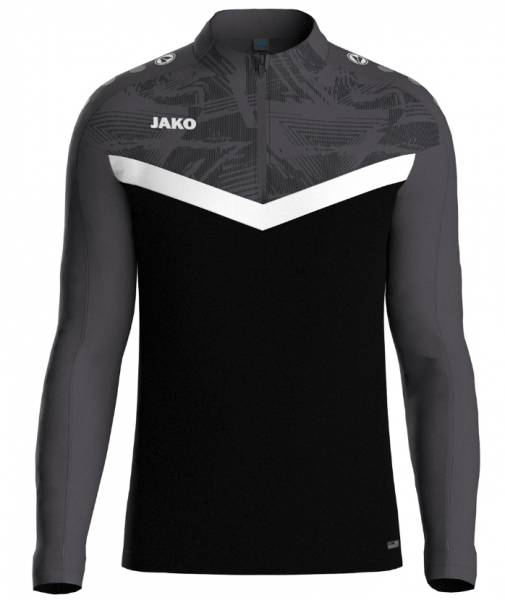 JAKO Ziptop Iconic schwarz/grau