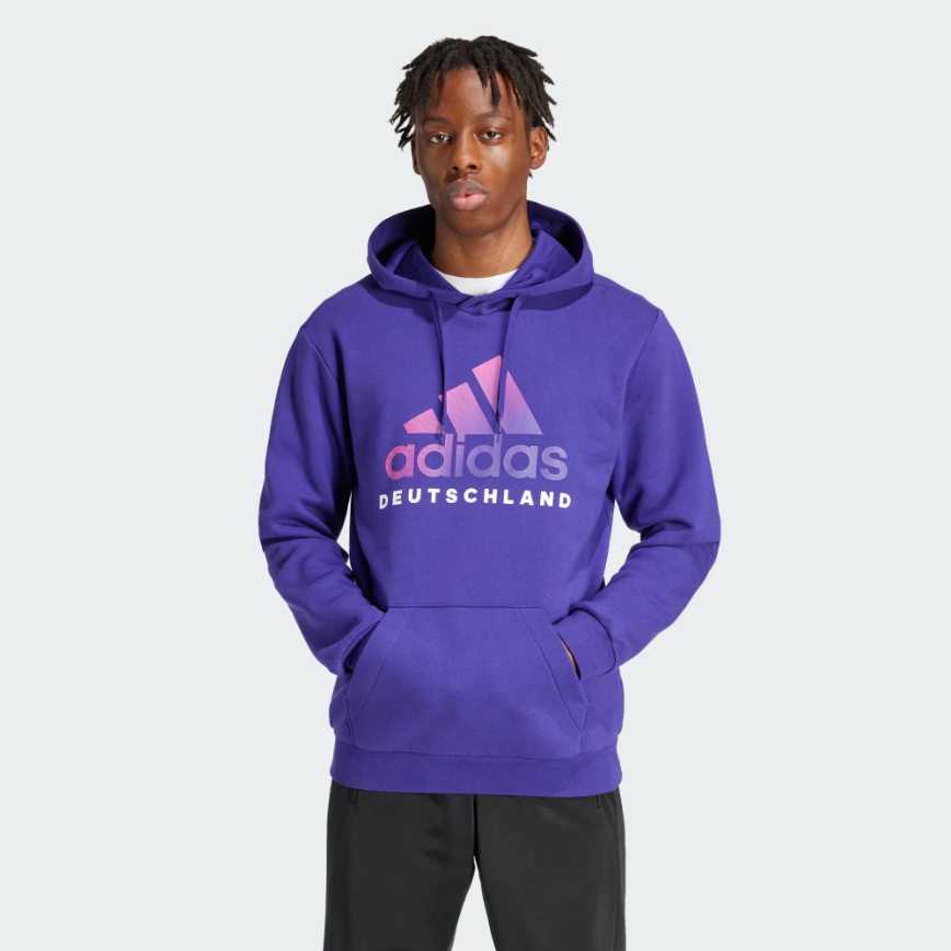 adidas DFB DNA Hoodie lila Sport Bargfrede