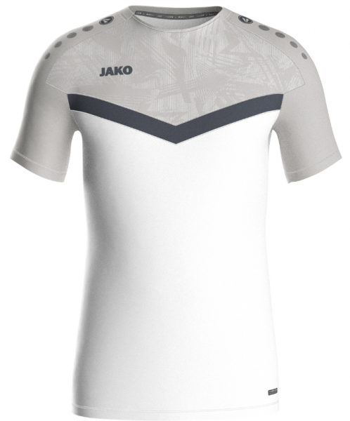 Jako Trainingsshirt Iconic - weiß/ hellgrau