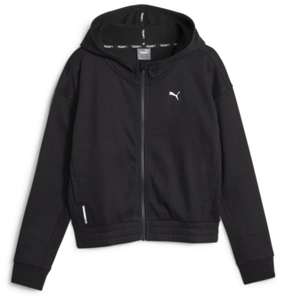 Puma Train Favorite Fleecejacke Frauen - schwarz